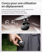 Écouteurs ouverts à clip Shokz OpenDots ONE noir - vue 5